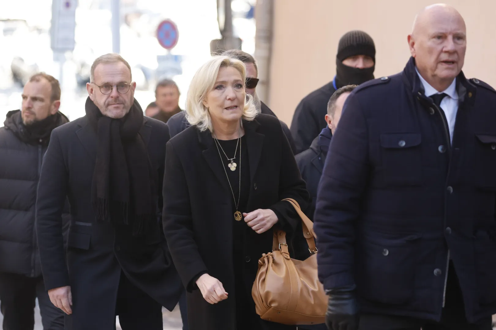 Marine Le Pen. Fot. EPA/SEBASTIEN NOGIER