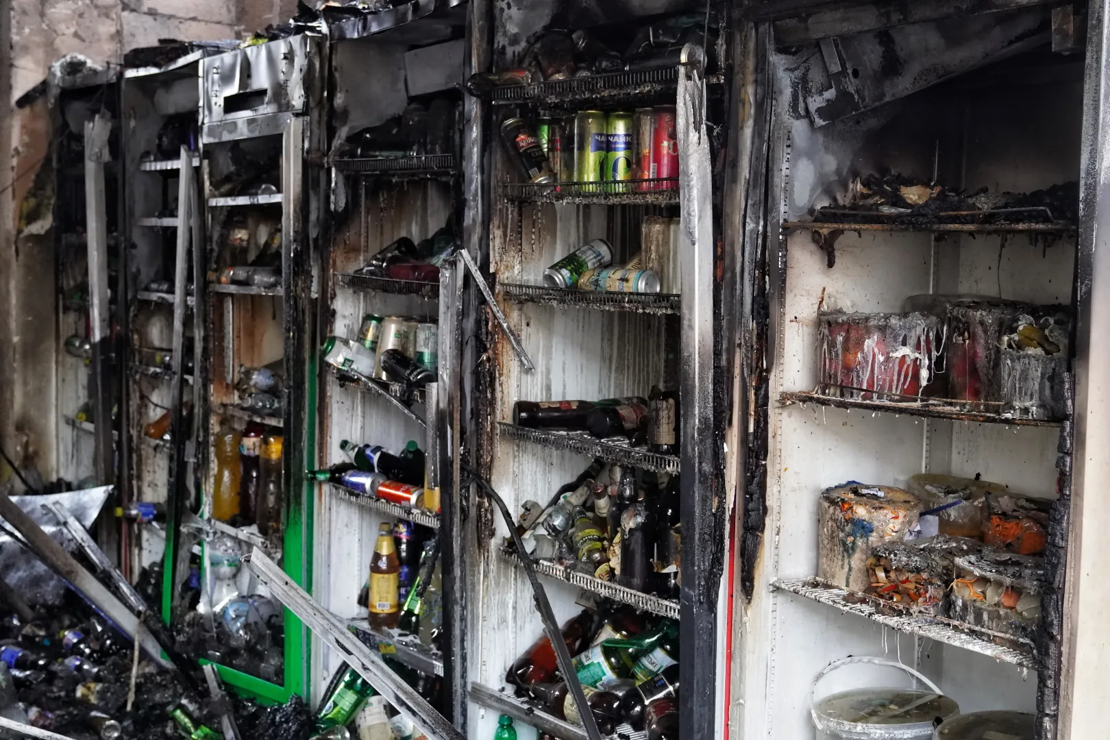 Zniszczenia spowodowane rosyjskim atakiem w Odessie. Fot. PAP/Alena Solomonova