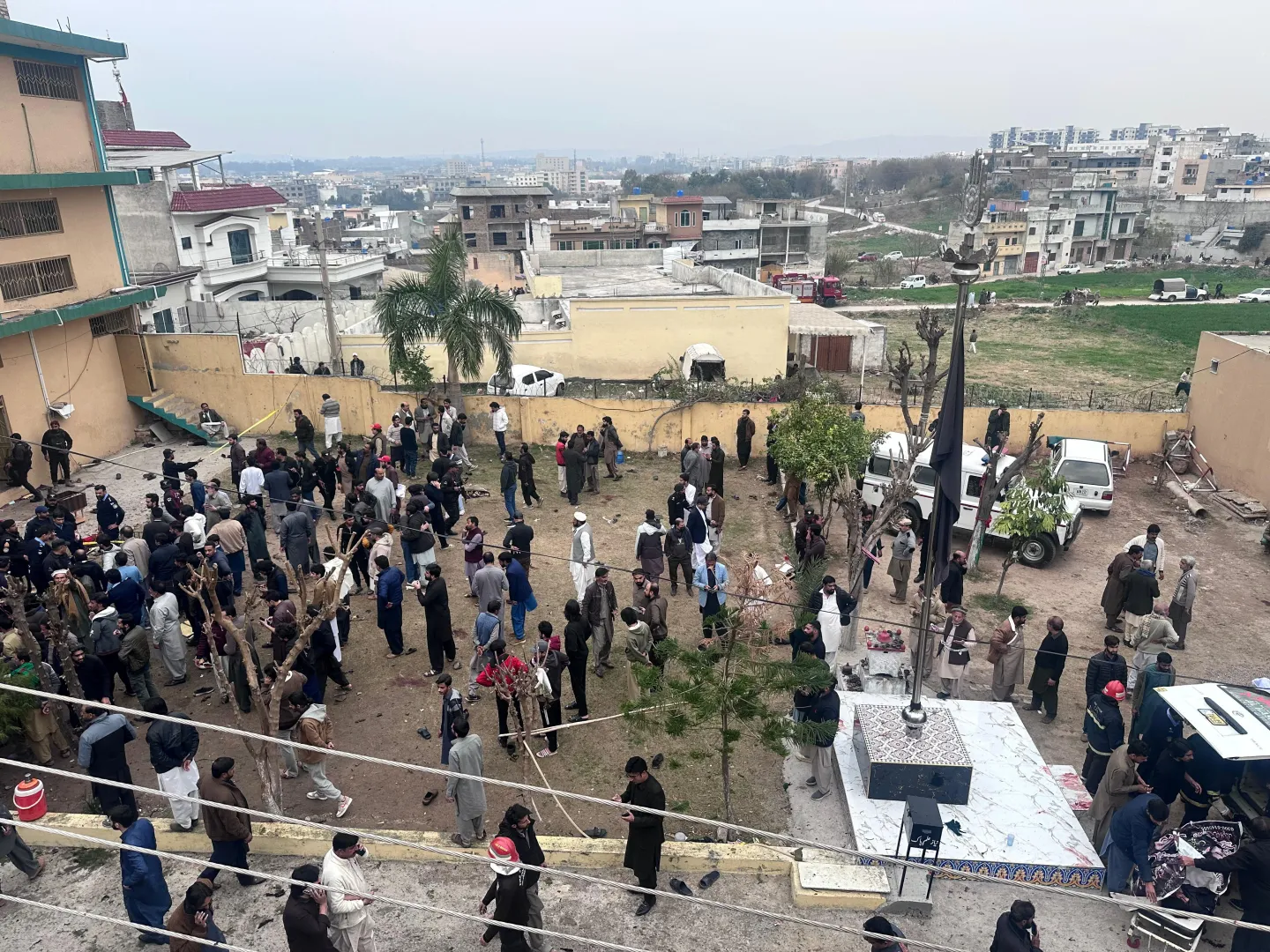 Zamach terrorystyczny w Islamabadzie. Fot. PAP/EPA/SOHAIL SHAHZAD