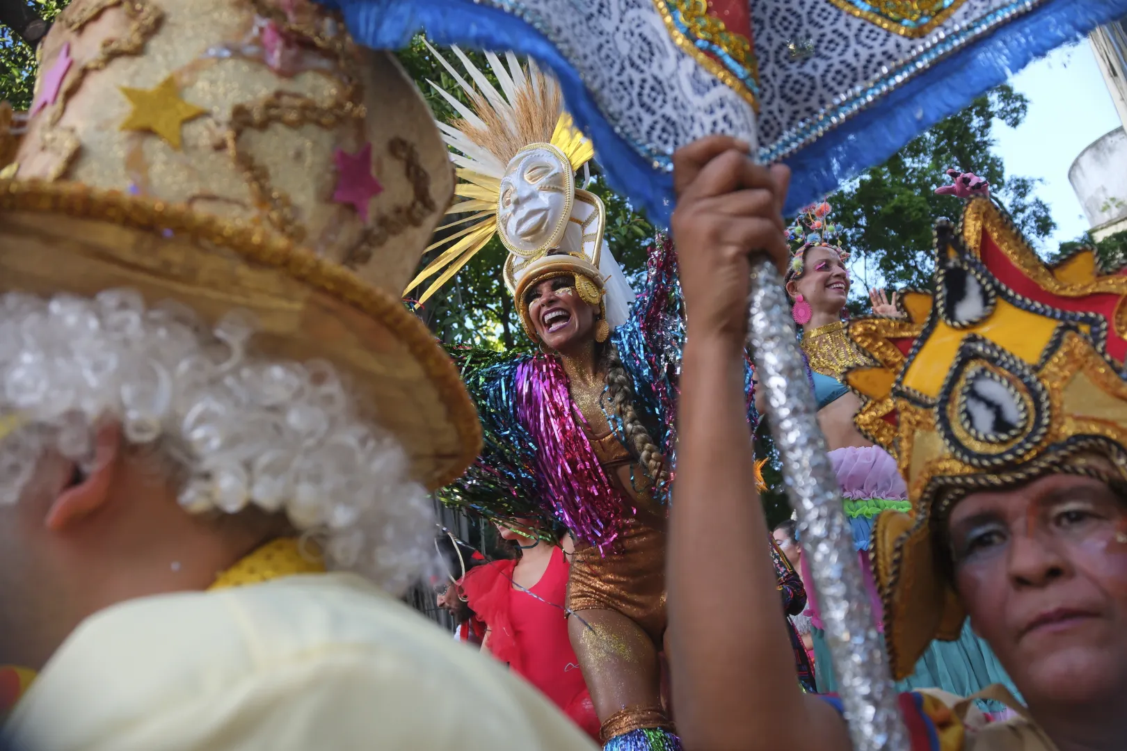 Karnawał w Rio de Janeiro Fot. PAP/EPA/ANDRE COELHO