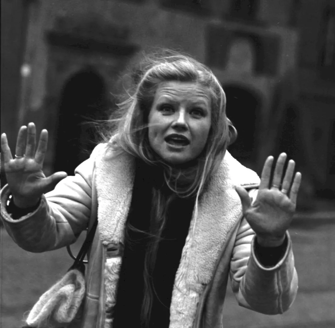 Bożena Dykiel w 1975 r. Fot. PAP/Henryk Rosiak