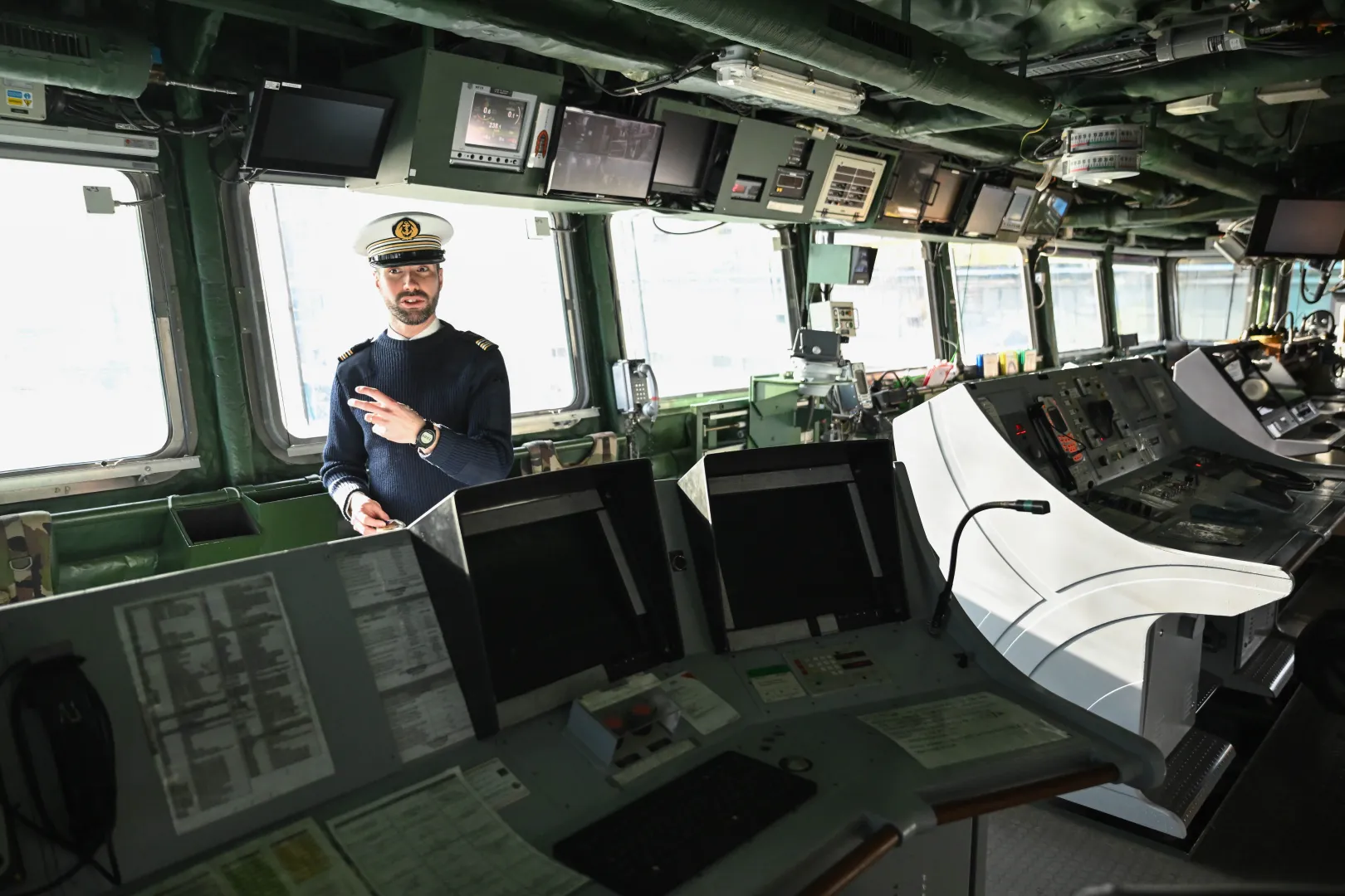 Francuska fregata obrony powietrznej „Chevalier Paul”. Fot. PAP/	Adam Warżawa