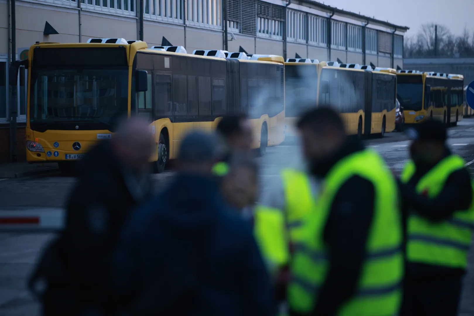 Strajki w niemieckiej komunikacji publicznej. Fot. PAP/EPA/CLEMENS BILAN