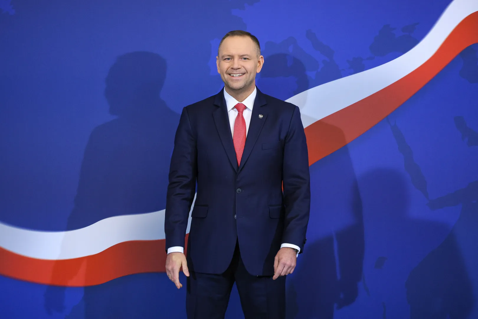 Prezydent Karol Nawrocki z członkami nowo powołanej Rady ds. Biznesu. Fot. PAP/Paweł Supernak 