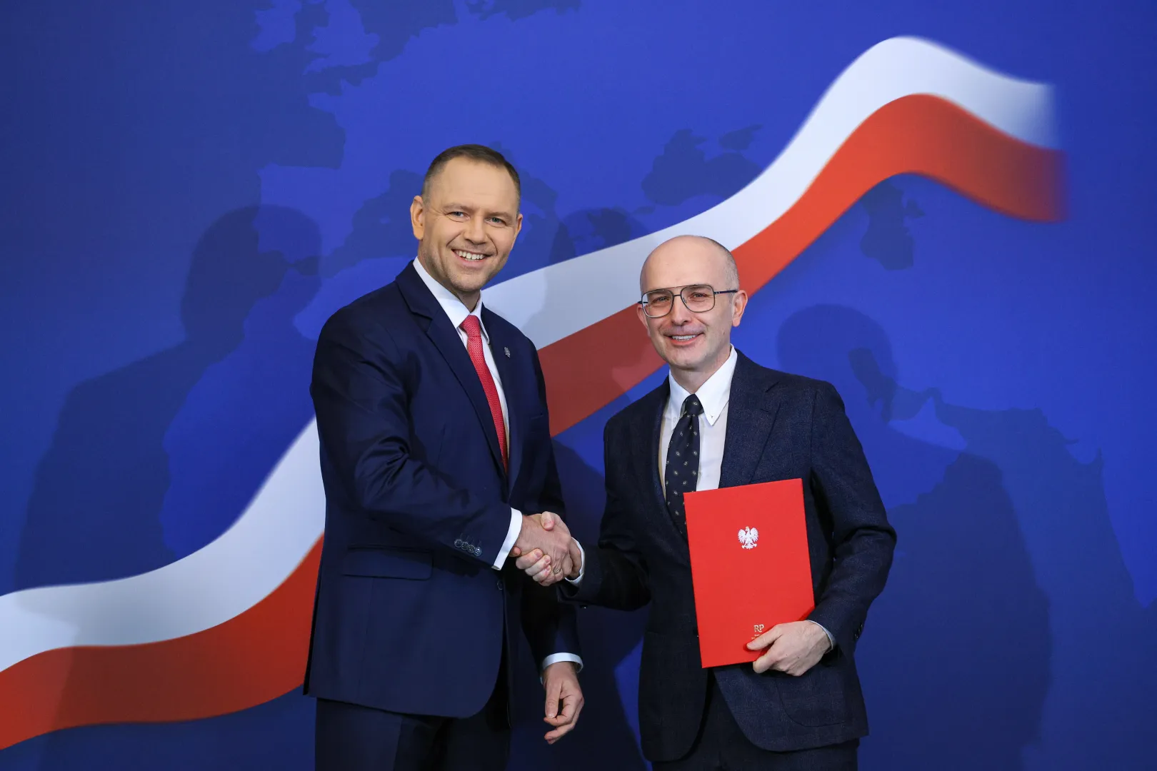 Prezydent Karol Nawrocki oraz Jarosław Kołtun. Fot. Paweł Supernak 