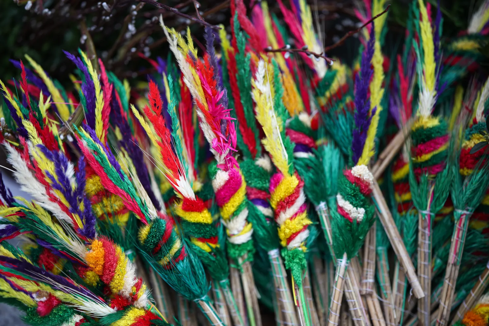 Otwarcie Jarmarku Wielkanocnego na Rynku Głównym w Krakowie. Fot. PAP/Łukasz Gągulski