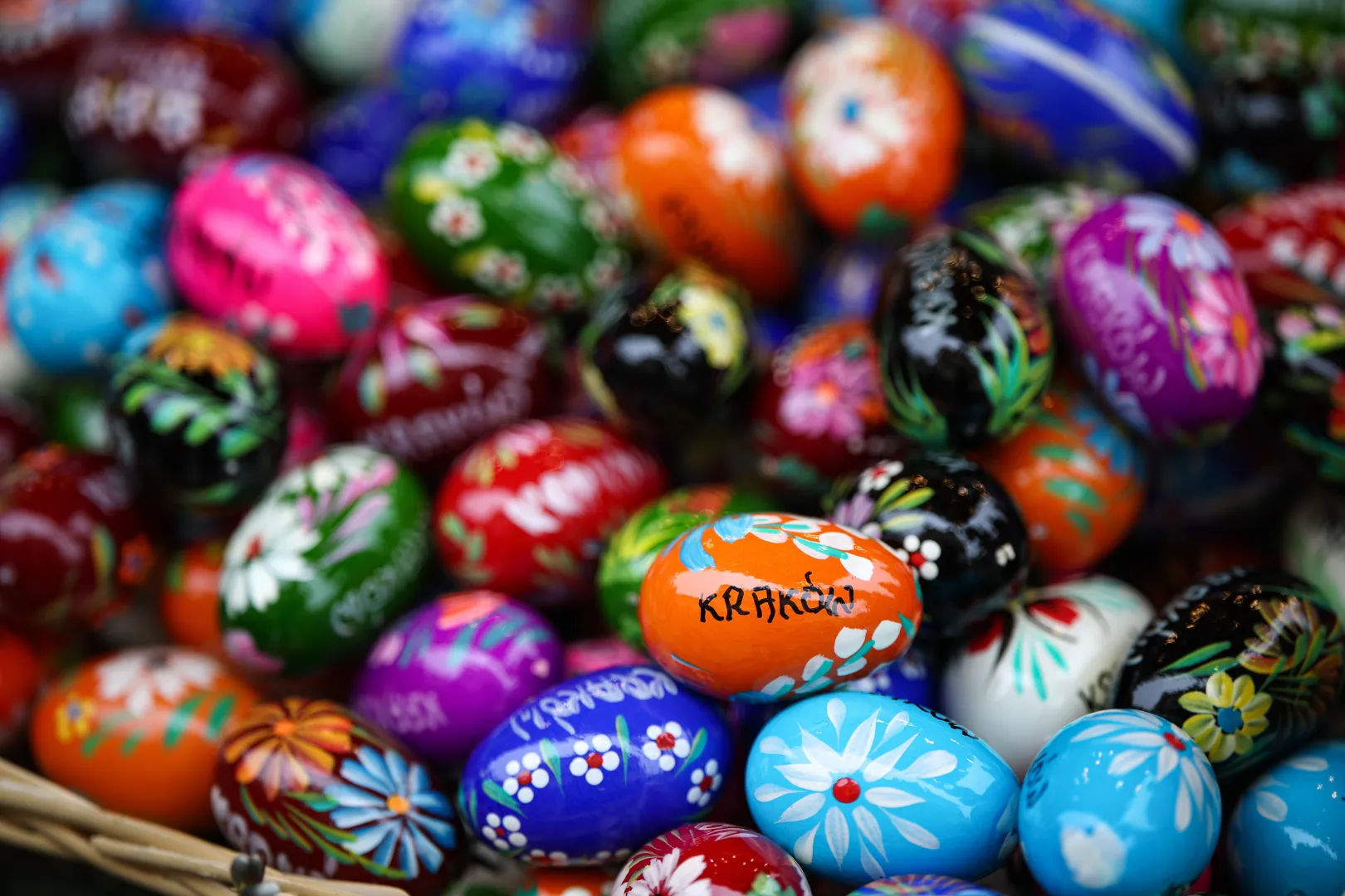 Otwarcie Jarmarku Wielkanocnego na Rynku Głównym w Krakowie. Fot. PAP/Łukasz Gągulski