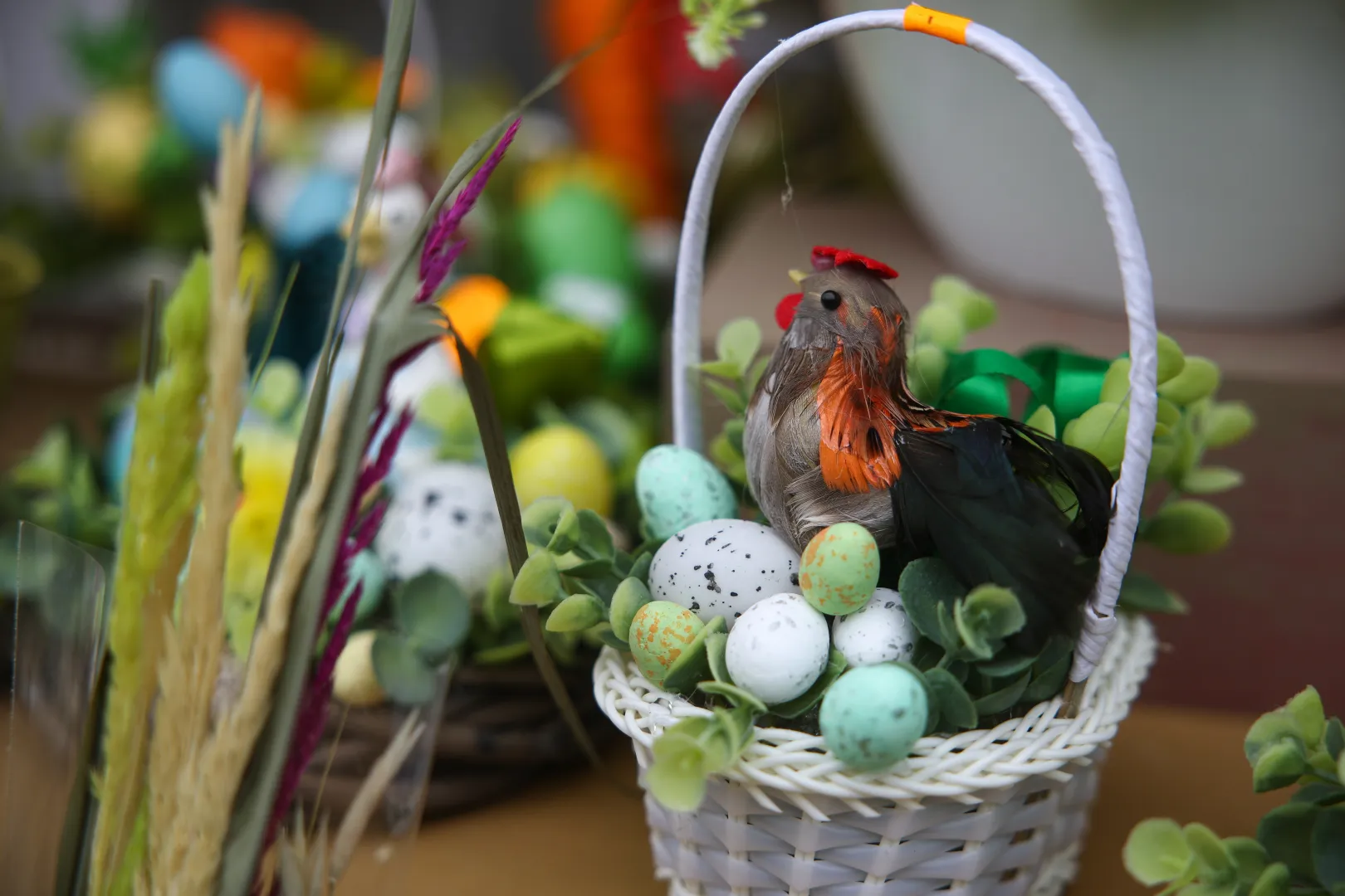 Otwarcie Jarmarku Wielkanocnego na Rynku Głównym w Krakowie. Fot. PAP/Łukasz Gągulski