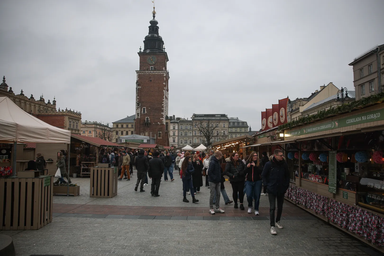 Otwarcie Jarmarku Wielkanocnego na Rynku Głównym w Krakowie. Fot. PAP/Łukasz Gągulski