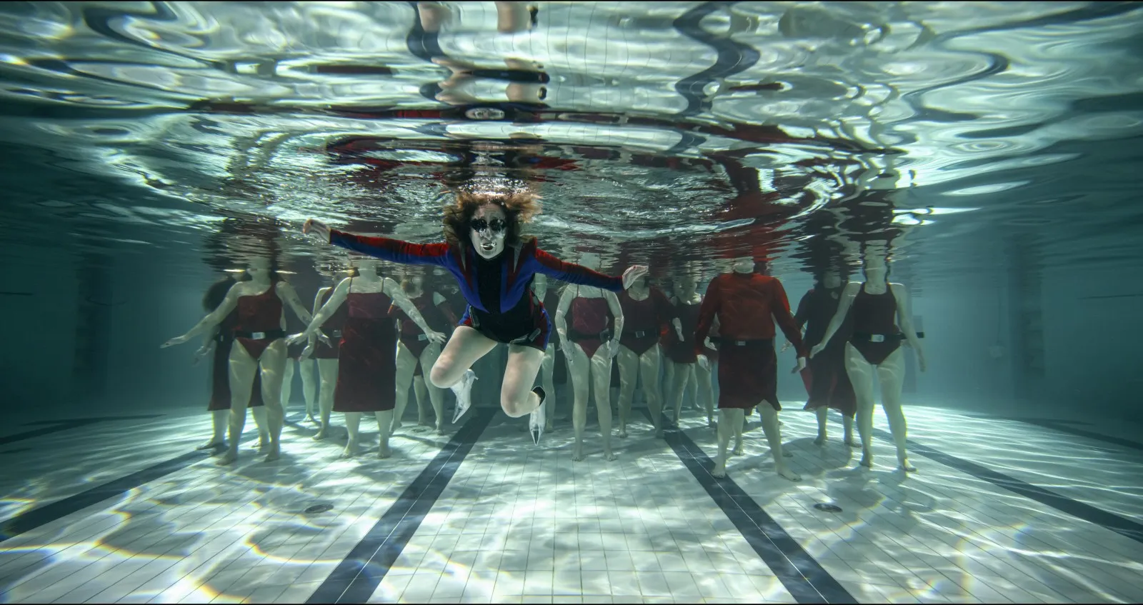 "Języki z wody", instalacja audio-wideo Bogny Burskiej i Daniela Kotowskiego na 61. Międzynarodowej Wystawie Sztuki w Wenecji, fot. Zachęta – Narodowa Galeria Sztuki