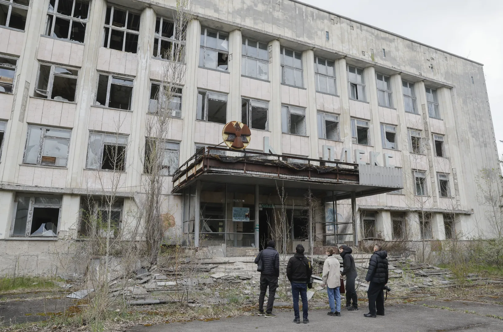 Opuszczone miasto Prypeć w pobliżu elektrowni w Czarnobylu. Fot. PAP/EPA/SERGEY DOLZHENKO 