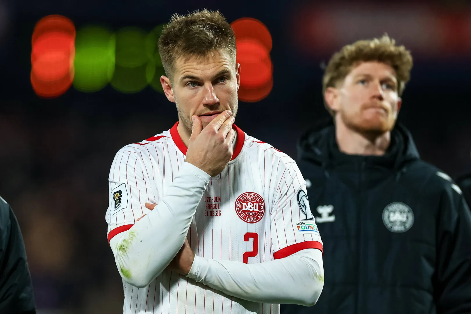 Joachim Andersen. Fot. PAP/EPA/MARTIN DIVISEK