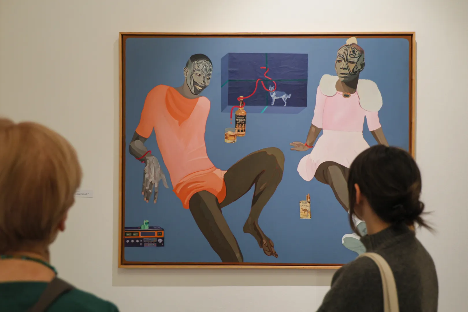 Warszawa, 14.04.2026. Otwarcie wystawy Ewy Kuryluk „Kangór w Operze” w Galerii Opera Teatru Narodowego w Warszawie. Fot. PAP/Paweł Supernak