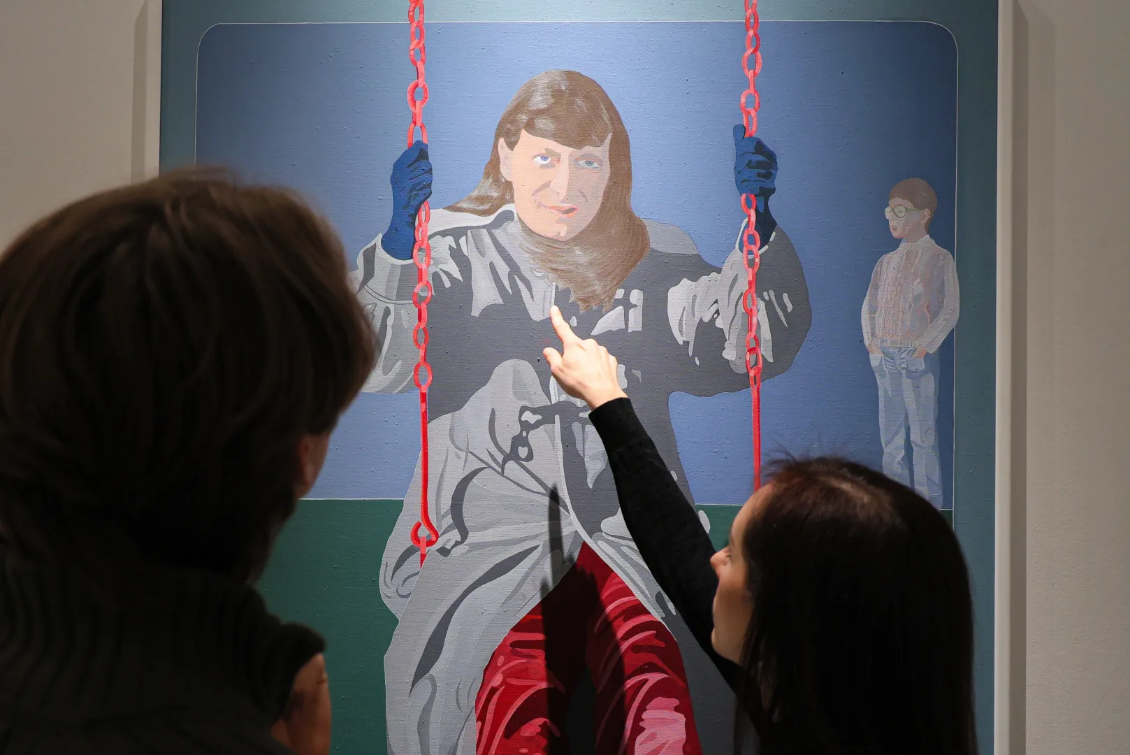 Warszawa, 14.04.2026. Otwarcie wystawy Ewy Kuryluk „Kangór w Operze” w Galerii Opera Teatru Narodowego w Warszawie. Fot. PAP/Paweł Supernak