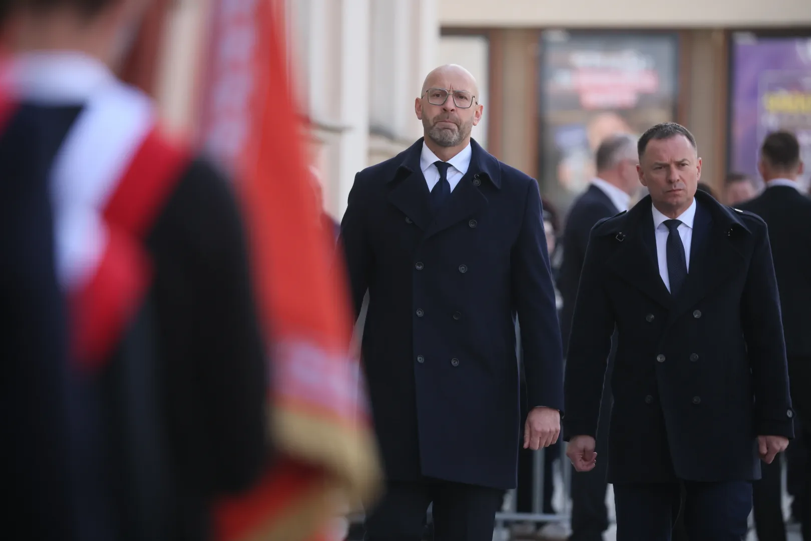 Minister sportu i turystyki Jakub Rutnicki i wiceminister Piotr Borys. Fot. PAP/Leszek Szymański