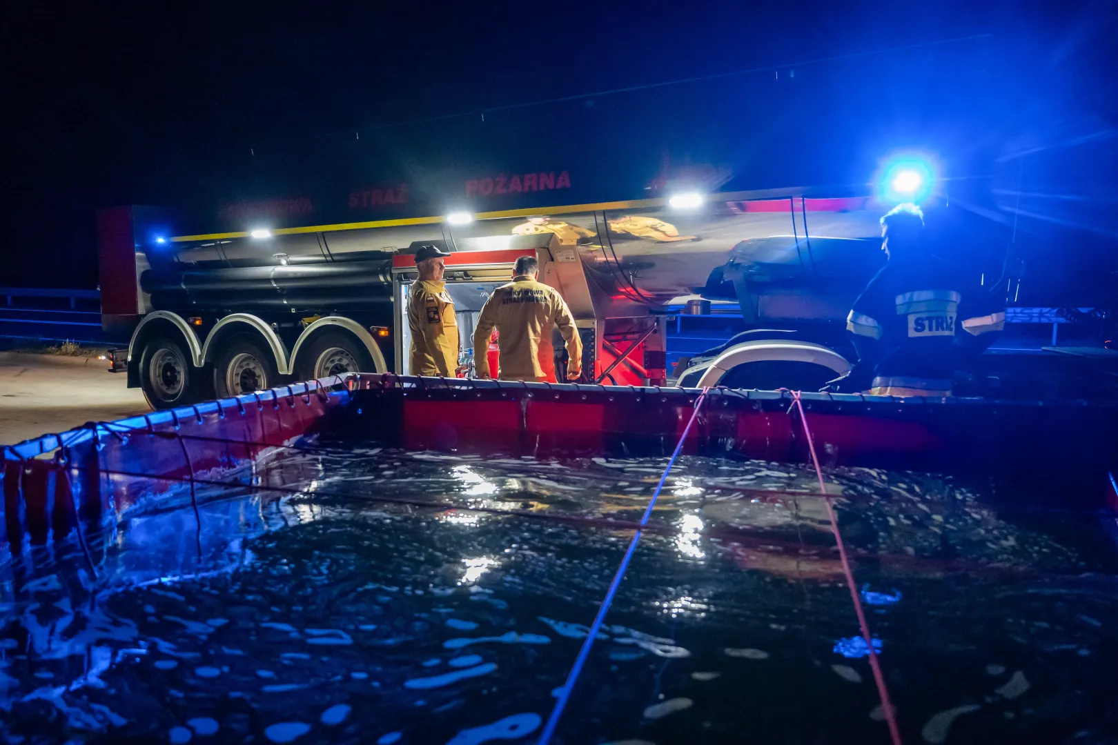 Pożar lasu na Lubelszczyźnie Fot. PAP/Wojtek Jargiło
