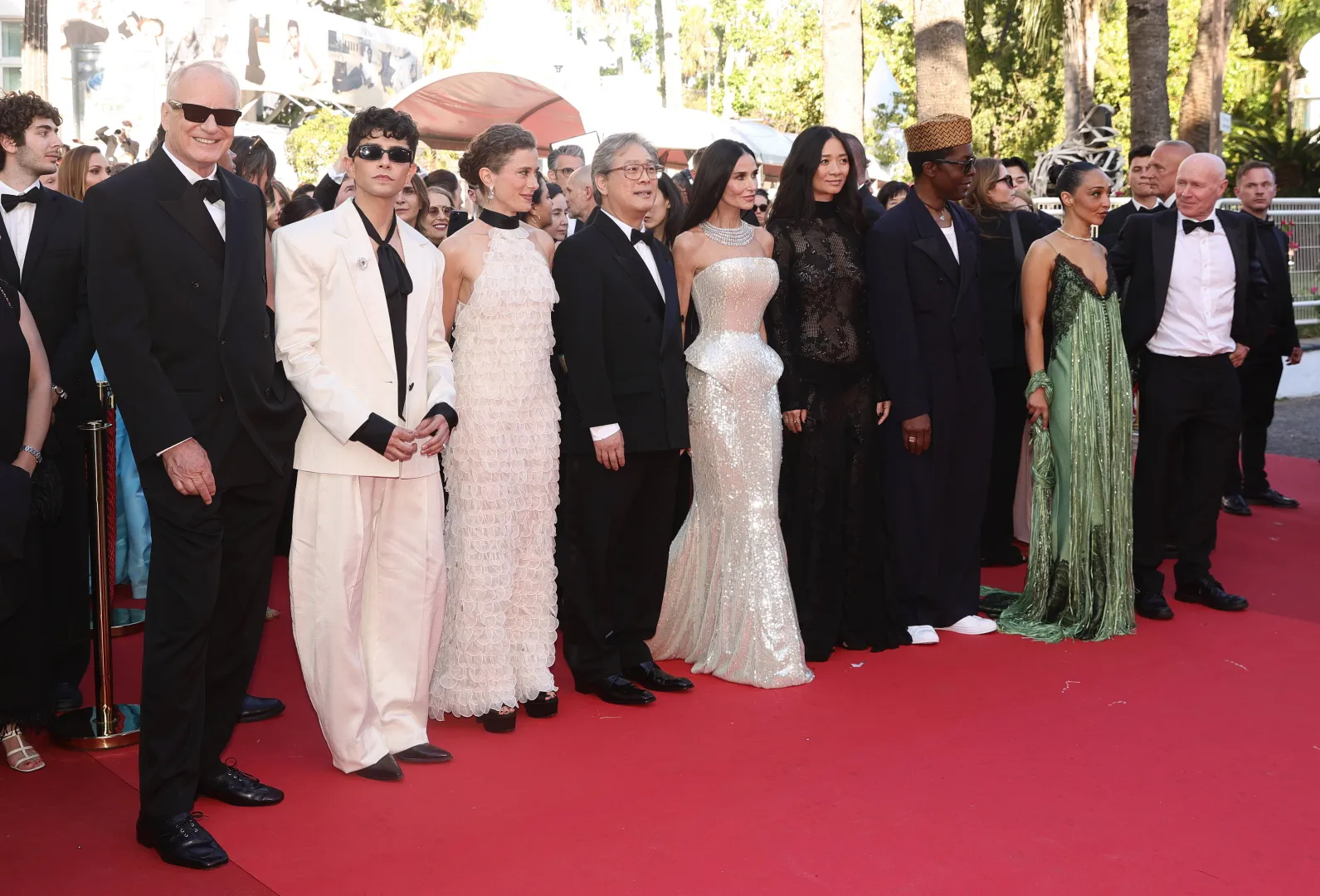 Ceremonia otwarcia Międzynarodowego Festiwalu Filmowego w Cannes. Fot. PAP/EPA/TERESA SUAREZ