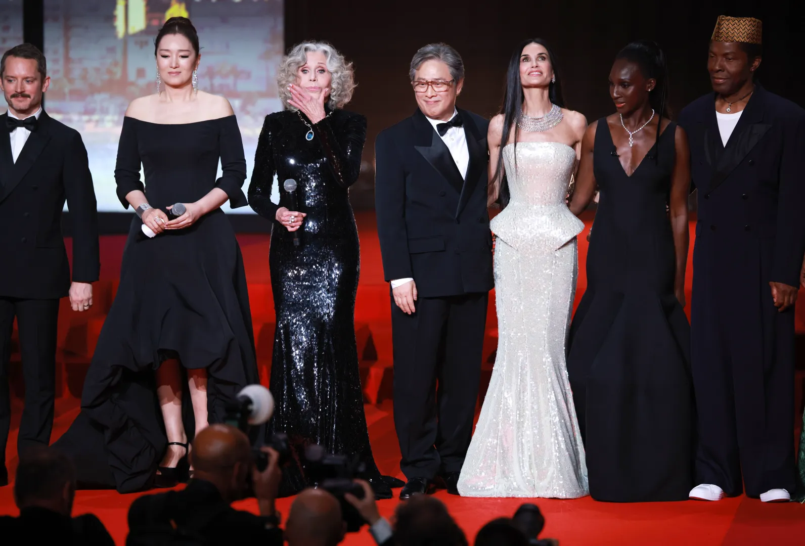 Ceremonia otwarcia Międzynarodowego Festiwalu Filmowego w Cannes. Fot. PAP/EPA/CLEMENS BILAN