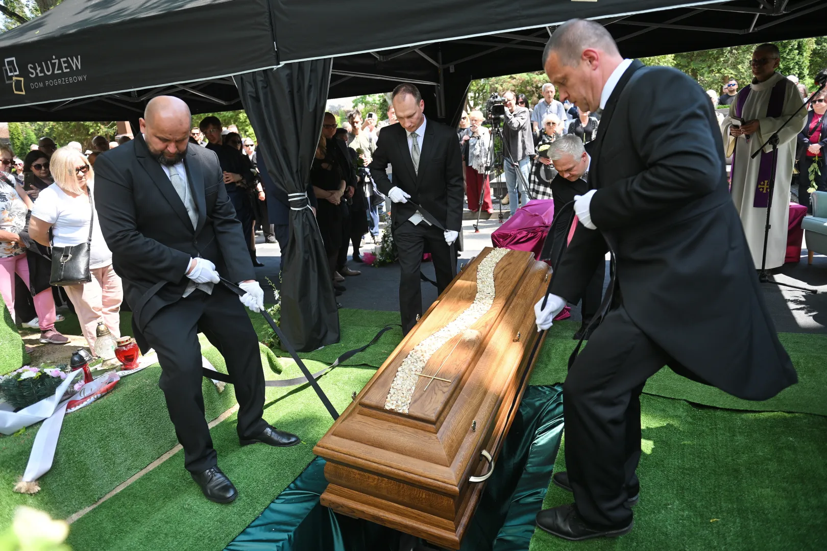 Pogrzeb Stanisławy Celińskiej. Fot. PAP/Marcin Obara