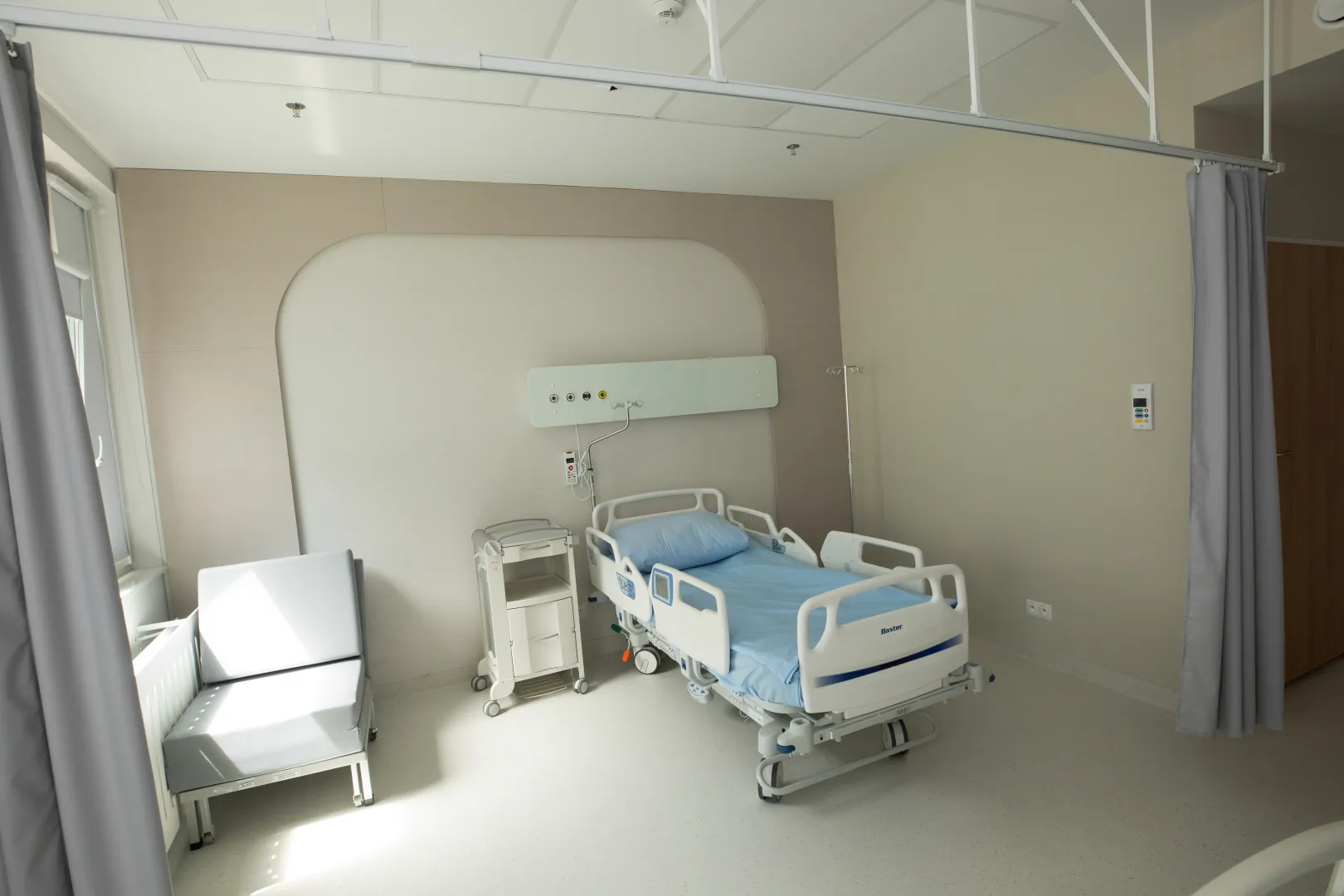 Nowa Klinika Kardiologii i Kardiochirurgii Dziecięcej w Uniwersyteckim Szpitalu Klinicznym (USK) we Wrocławiu. Fot. PAP/Krzysztof Ćwik