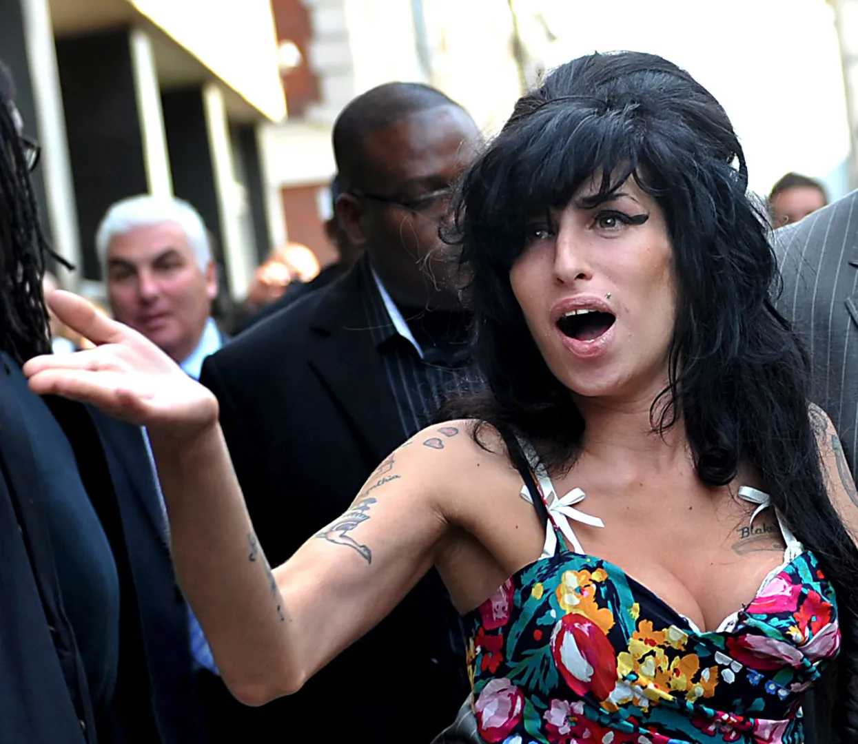 Amy Winehouse. Fot. PAP/EPA/ANDY RAIN