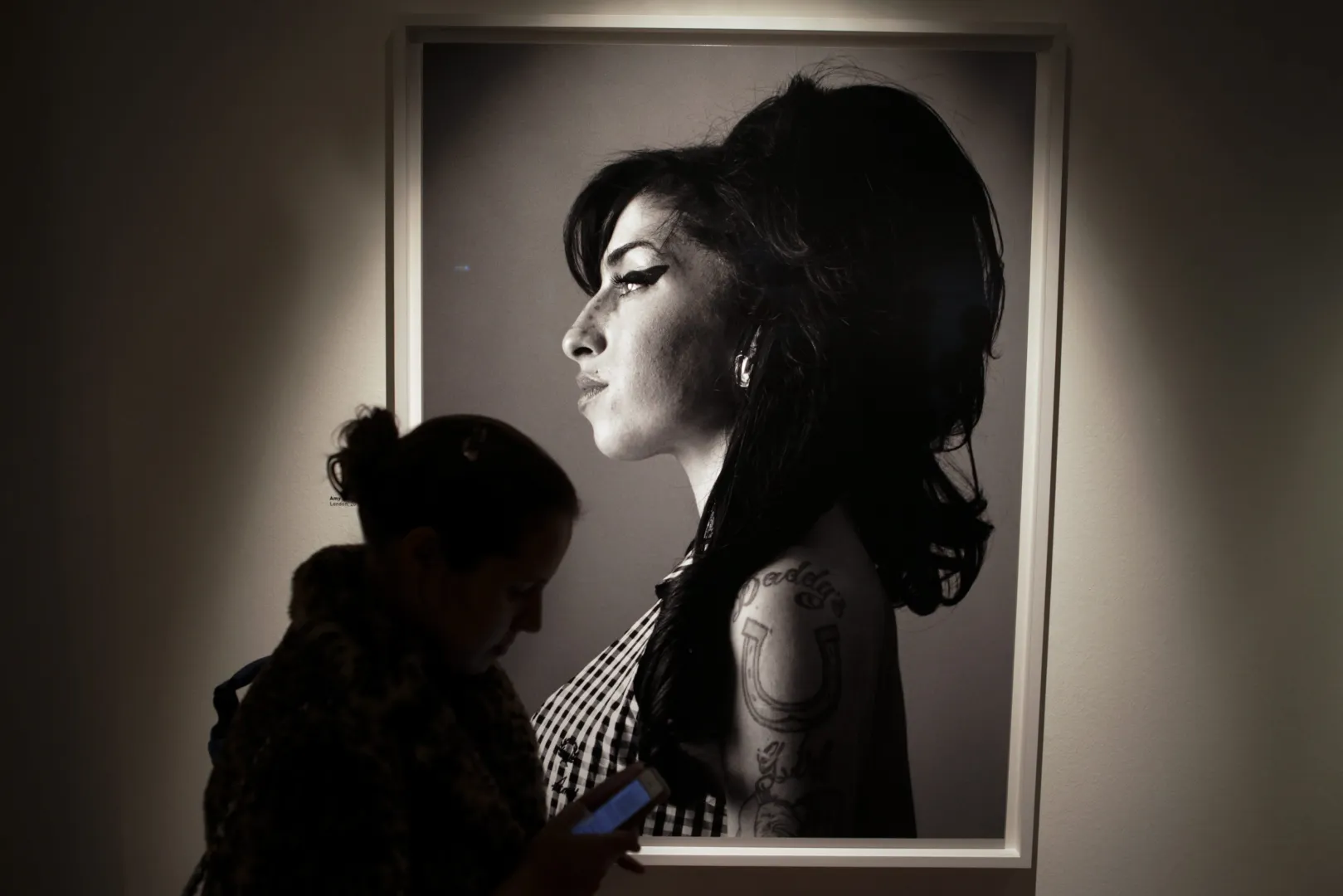 Portret Amy Winehouse. Fot. PAP/EPA/PEDRO FREITAS SILVA 