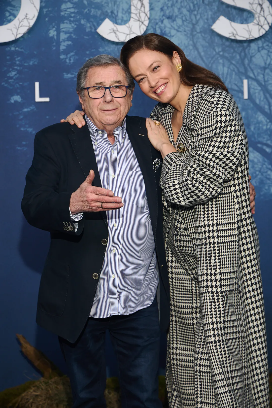 Janusz Gajos i Magdalena Różczka na przedpremierowym pokazie dwóch odcinków trzeciej i ostatniej części „Rojsta” – „Rojst Millenium”, fot. Netflix/MARCIN OLIVA SOTO