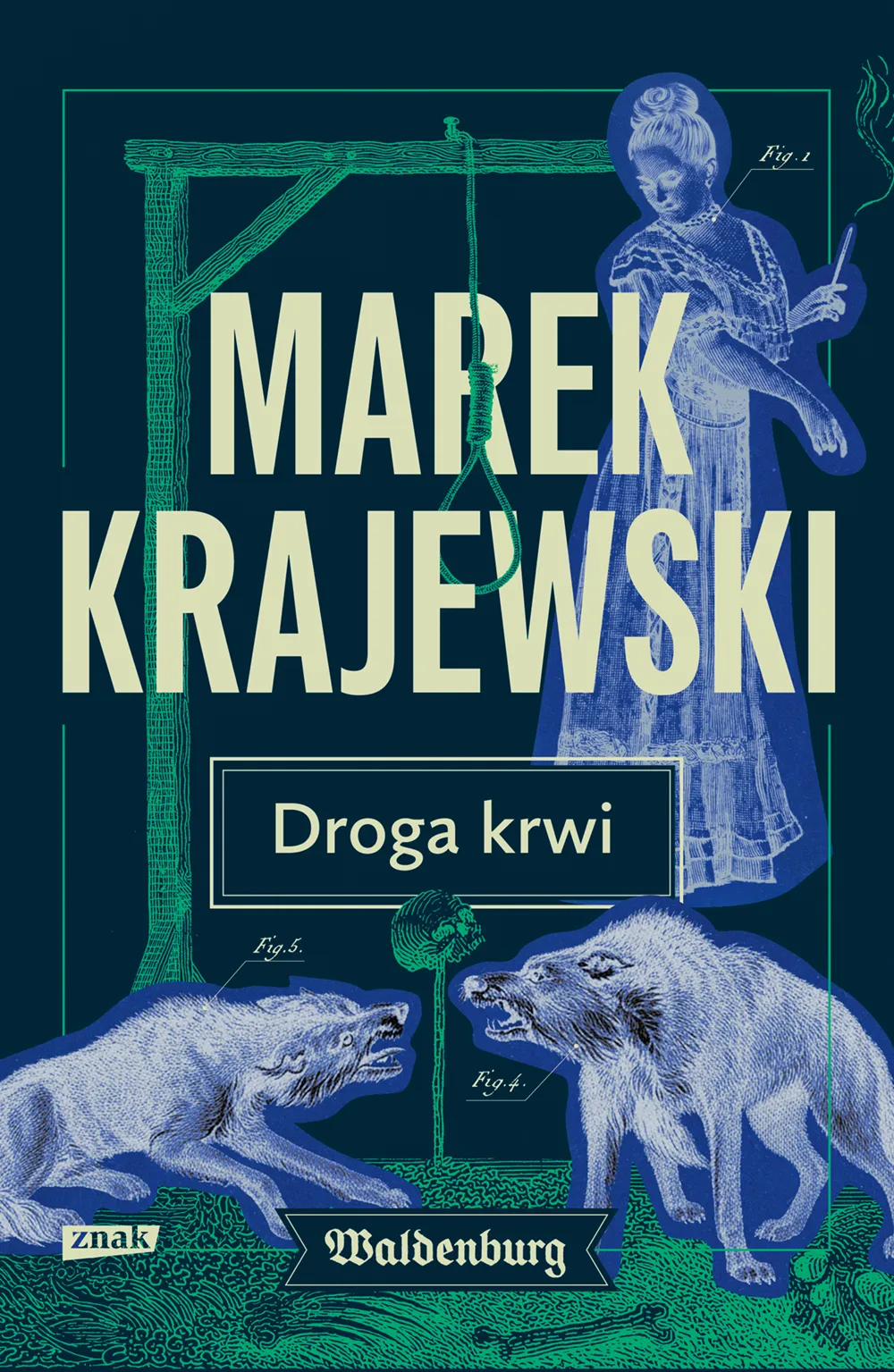 Okładka nowej książki Marka Krajewskiego