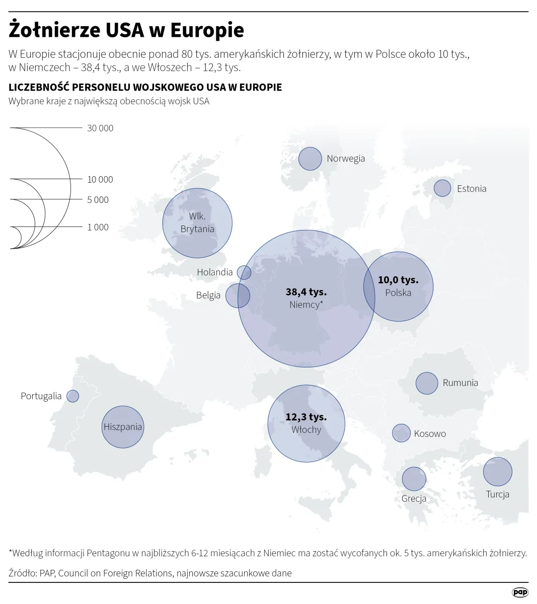 Żołnierze USA w Europie, autor: PAP/Michał Czernek