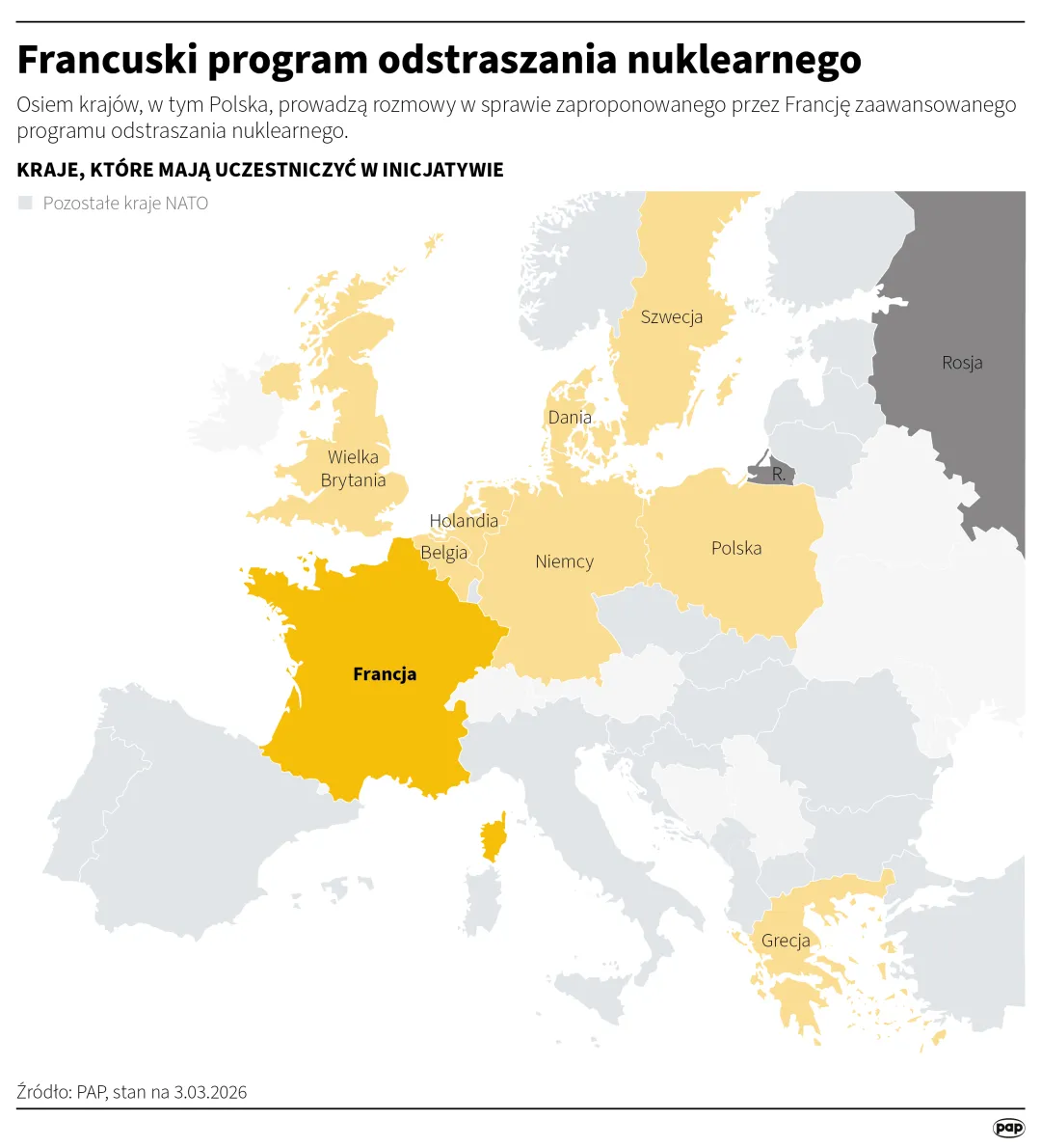 Francuski program odstraszania nuklearnego, autor: PAP/Michał Czernek