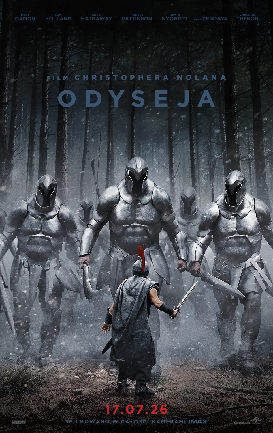 Plakat filmu "Odyseja". Fot. materiały prasowe