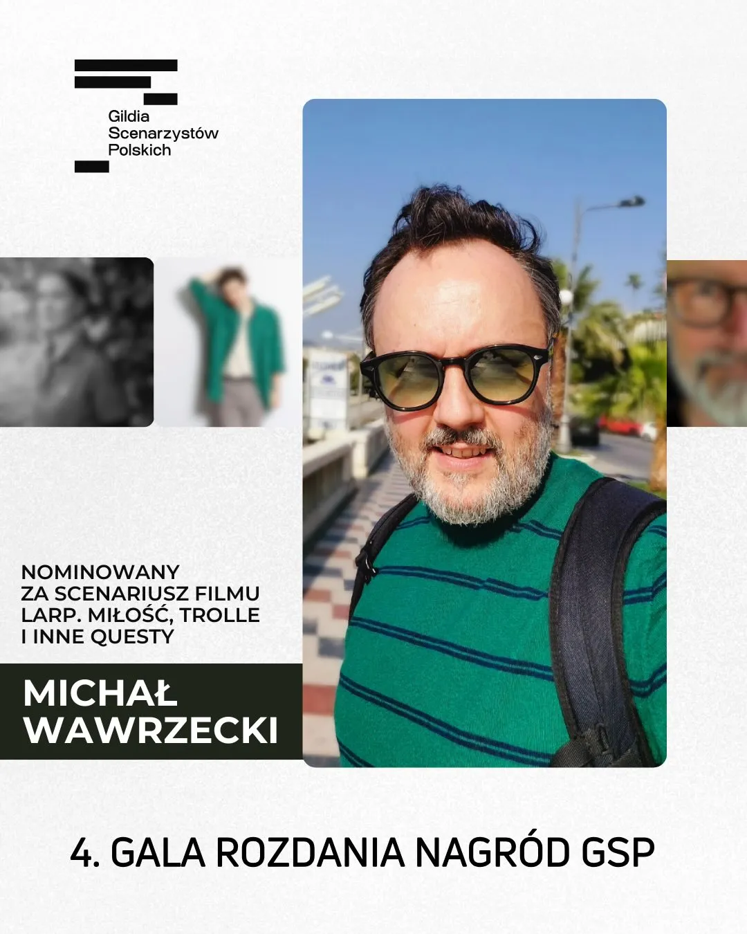 Michał Wawrzecki. Fot. Gildia Scenarzystów Polskich/Facebook