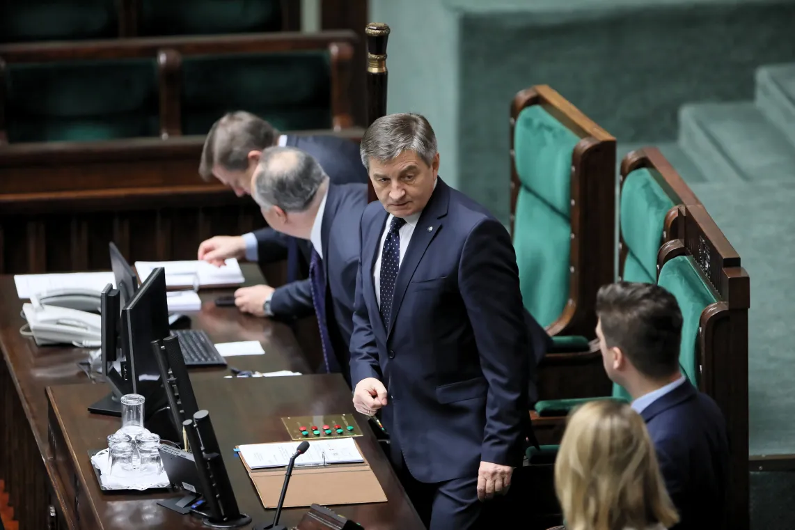 Marek Kuchciński. Fot. PAP/Leszek Szymański