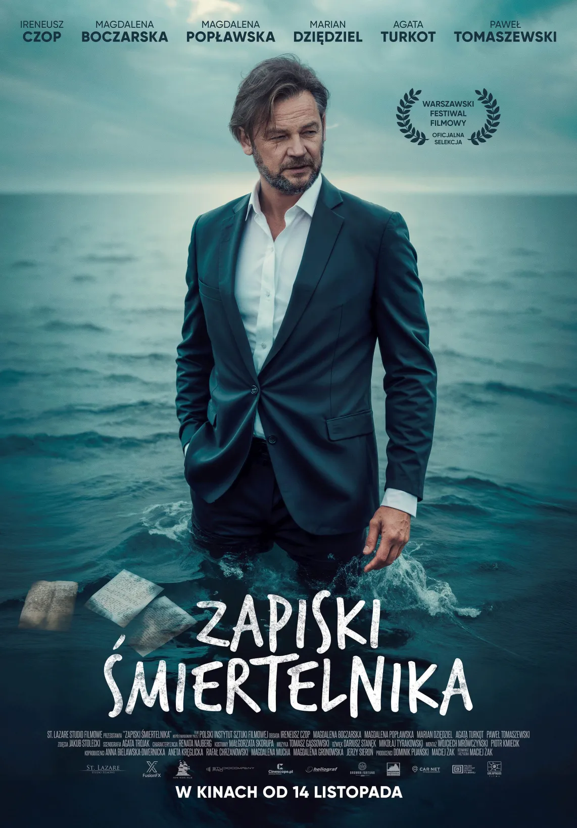 Plakat filmu „Zapiski śmiertelnika”. Fot. Materiały prasowe