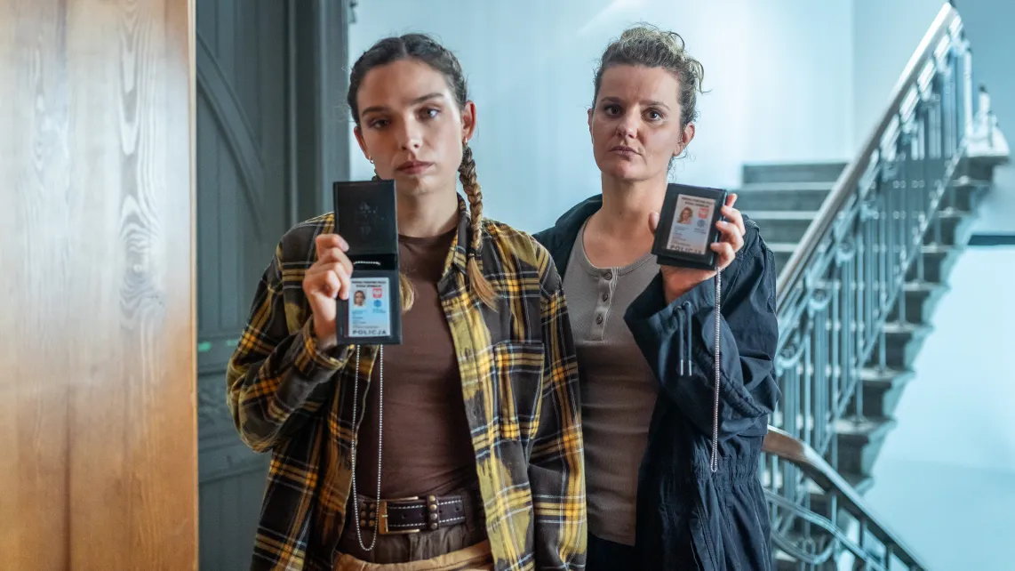 Kadr z serialu "Młode gliny". Fot. Materiały prasowe