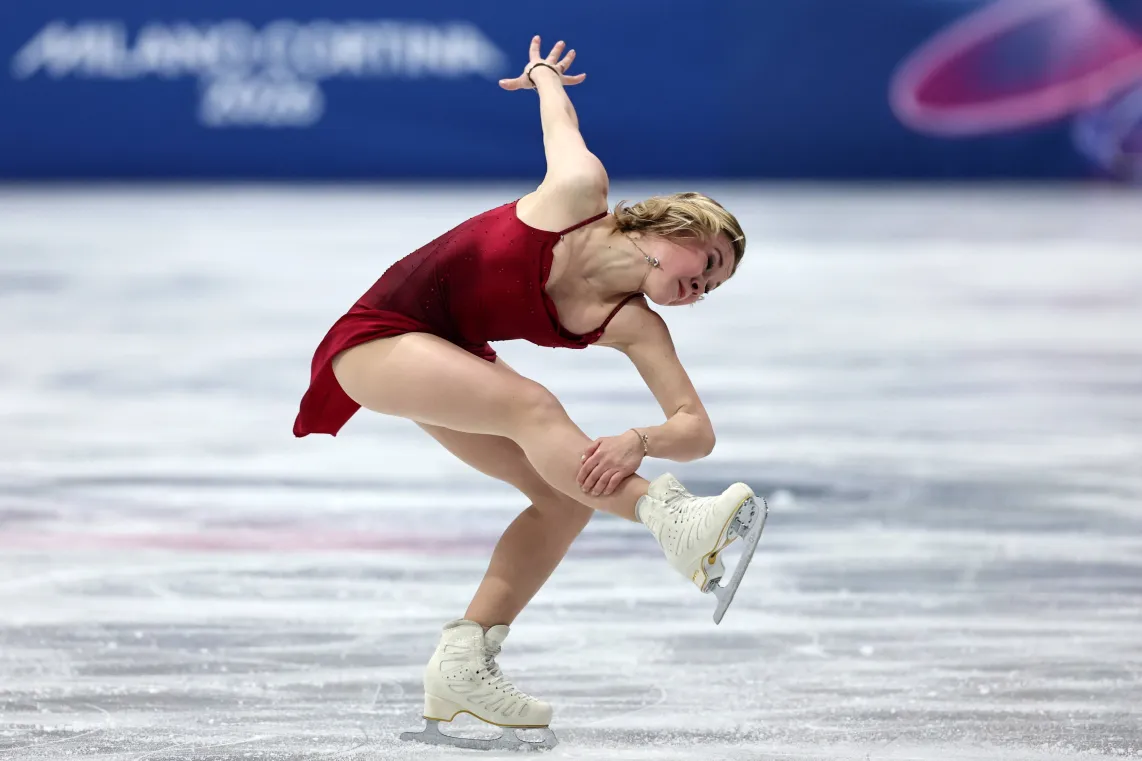 Reprezentantka Polski Jekaterina Kurakowa. Fot. PAP/EPA/NEIL HALL