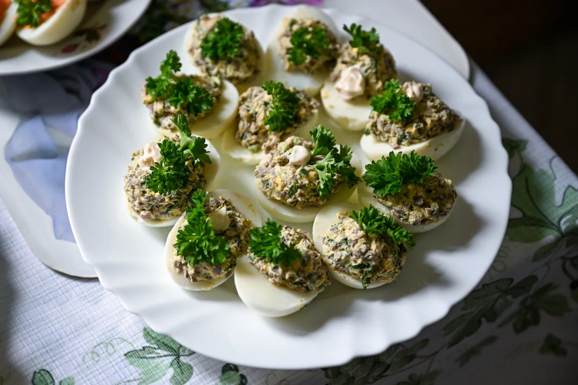 Jedzenie wielkanocne (zdjęcie ilustracyjne). Fot. PAP/Darek Delmanowicz