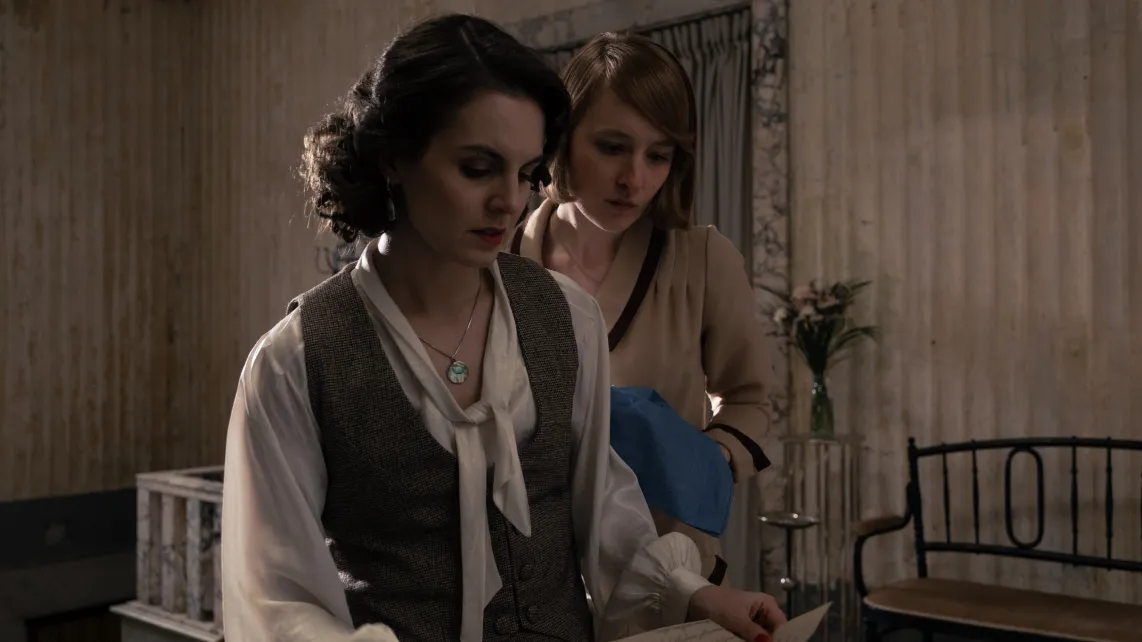 Kadr z serialu "Piekło kobiet". Fot. prasa.wbdpoland/materiały prasowe