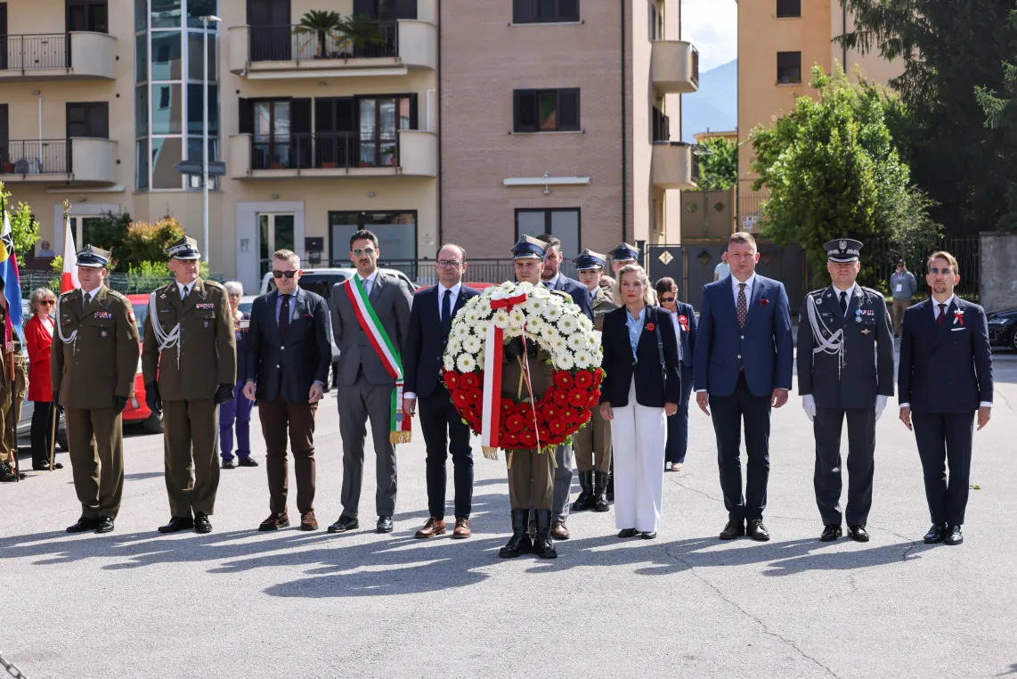 Obchody 82. rocznicy bitwy o Monte Cassino. Fot. PAP/Albert Zawada