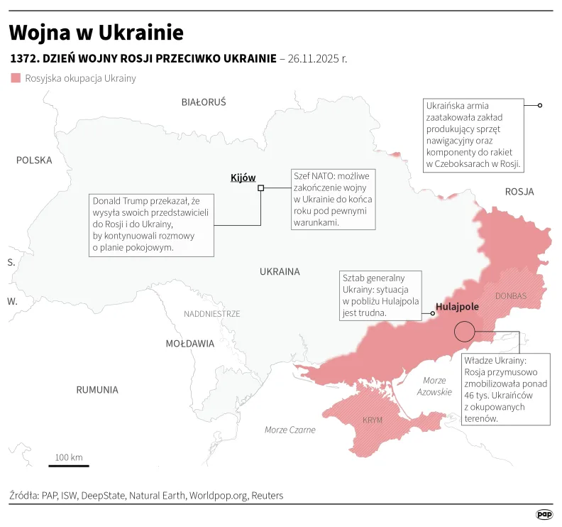 Wojna w Ukrainie. Autor: Michał Czernek
