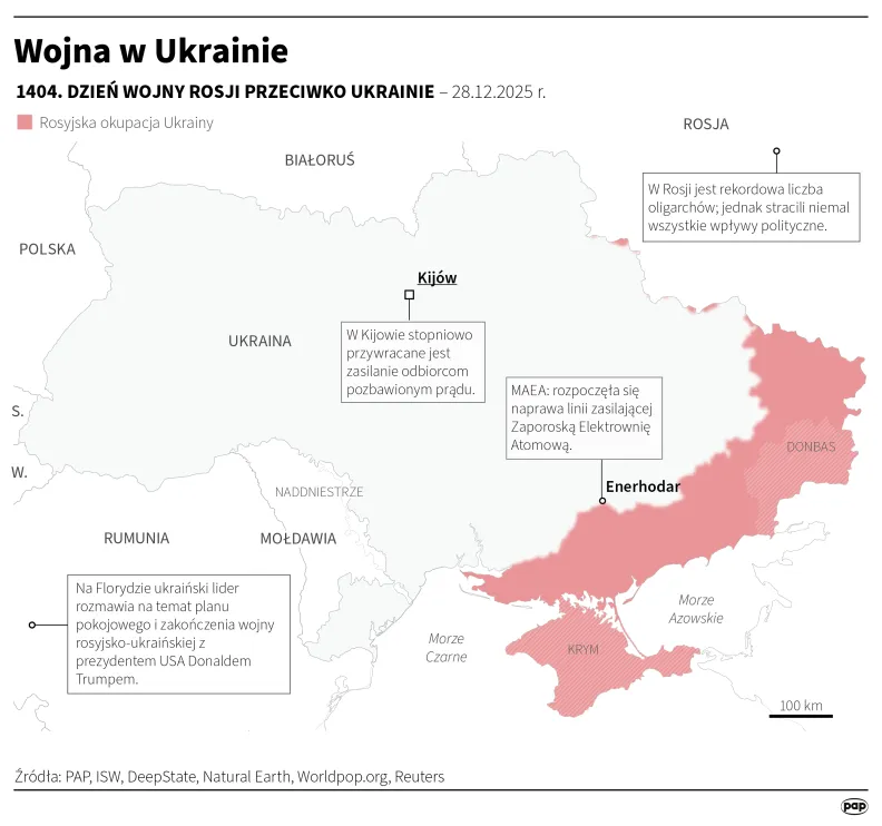 Wojna w Ukrainie. Autor: Adam Ziemienowicz