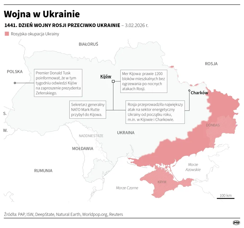 Wojna w Ukrainie. Autor: Michał Czernek