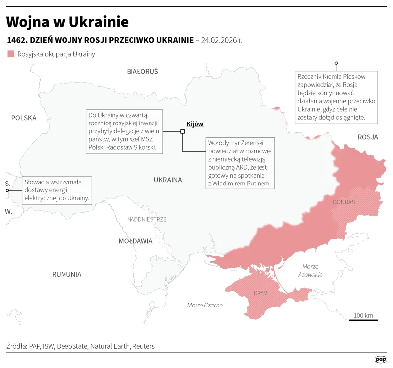 Wojna w Ukrainie. Autor: Michał Czernek