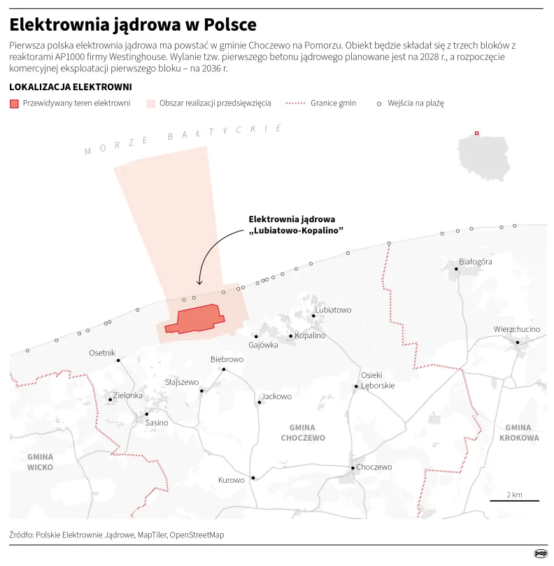 Elektrownia jądrowa w Polsce. Autor: Michał Czernek, Adam Ziemienowicz