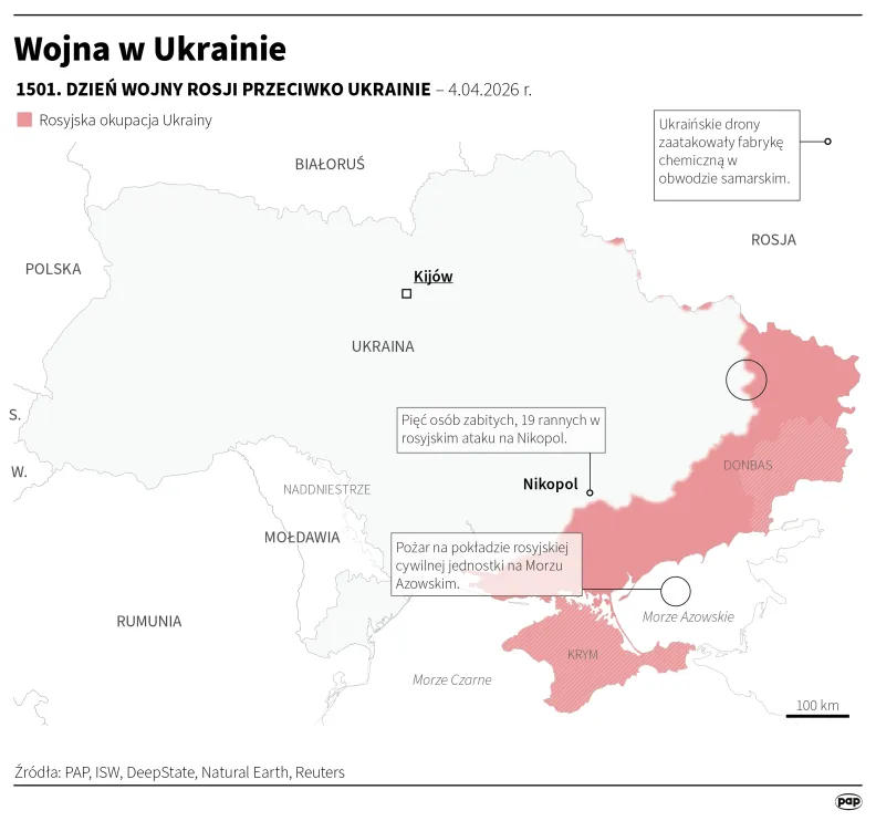 Wojna w Ukrainie. Autor: Adam Ziemienowicz