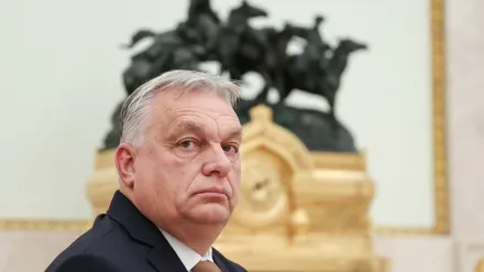Viktor Orban Fot. EPA/ALEXANDER KAZAKOV/SPUTNIK/KREMLIN POOL