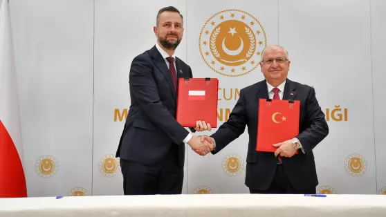 Владислав Косіняк-Камиш і Яшар Ґюлер. Fot. Wojciech Król/MON