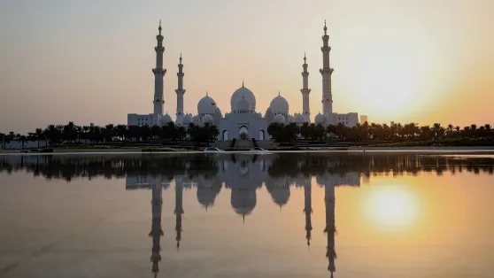 Мечеть шейха Заїда в Абу-Дабі. Fot. PAP/EPA/ALI HAIDER