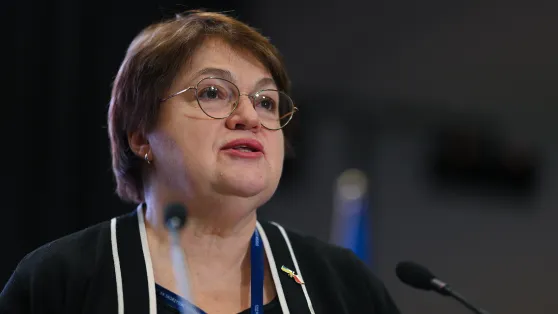 Iryna Mykychak Fot. PAP/Marcin Obara