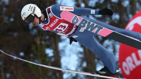 Piotr Żyła. Fot. PAP/Grzegorz Momot